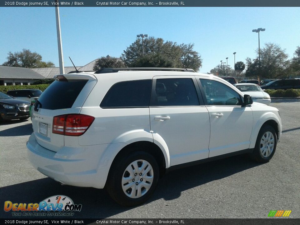 2018 Dodge Journey SE Vice White / Black Photo #4