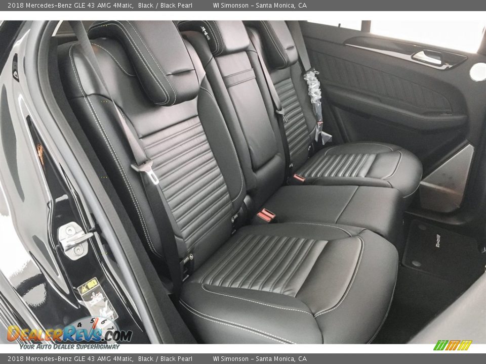 Rear Seat of 2018 Mercedes-Benz GLE 43 AMG 4Matic Photo #13
