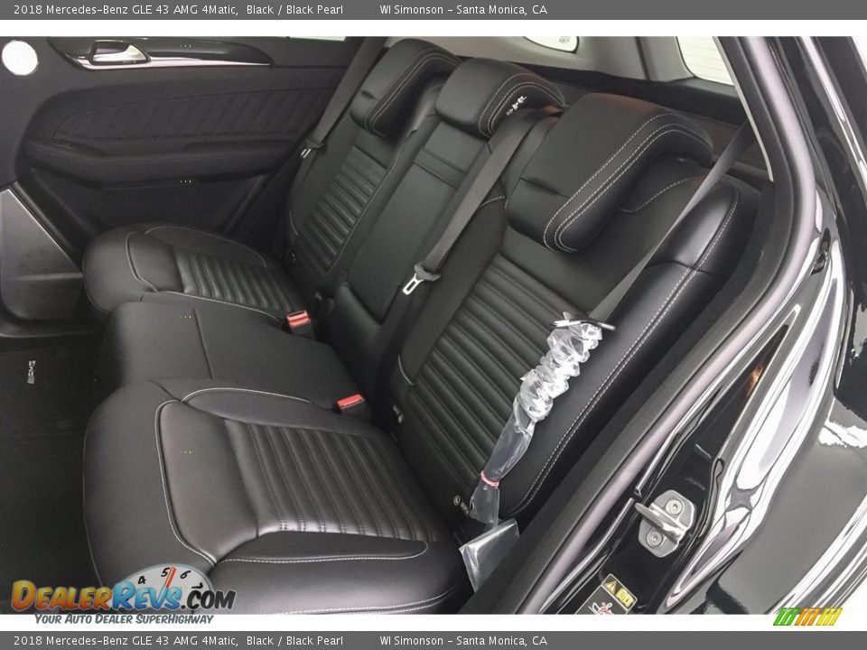 Rear Seat of 2018 Mercedes-Benz GLE 43 AMG 4Matic Photo #16