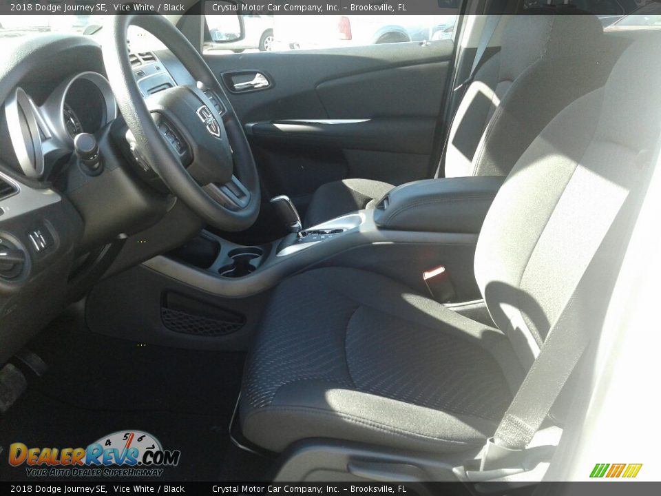 2018 Dodge Journey SE Vice White / Black Photo #8