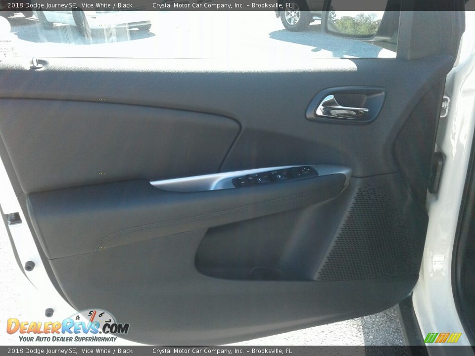 2018 Dodge Journey SE Vice White / Black Photo #17