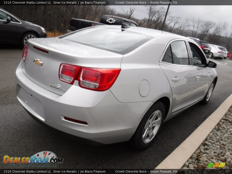 2016 Chevrolet Malibu Limited LS Silver Ice Metallic / Jet Black/Titanium Photo #6