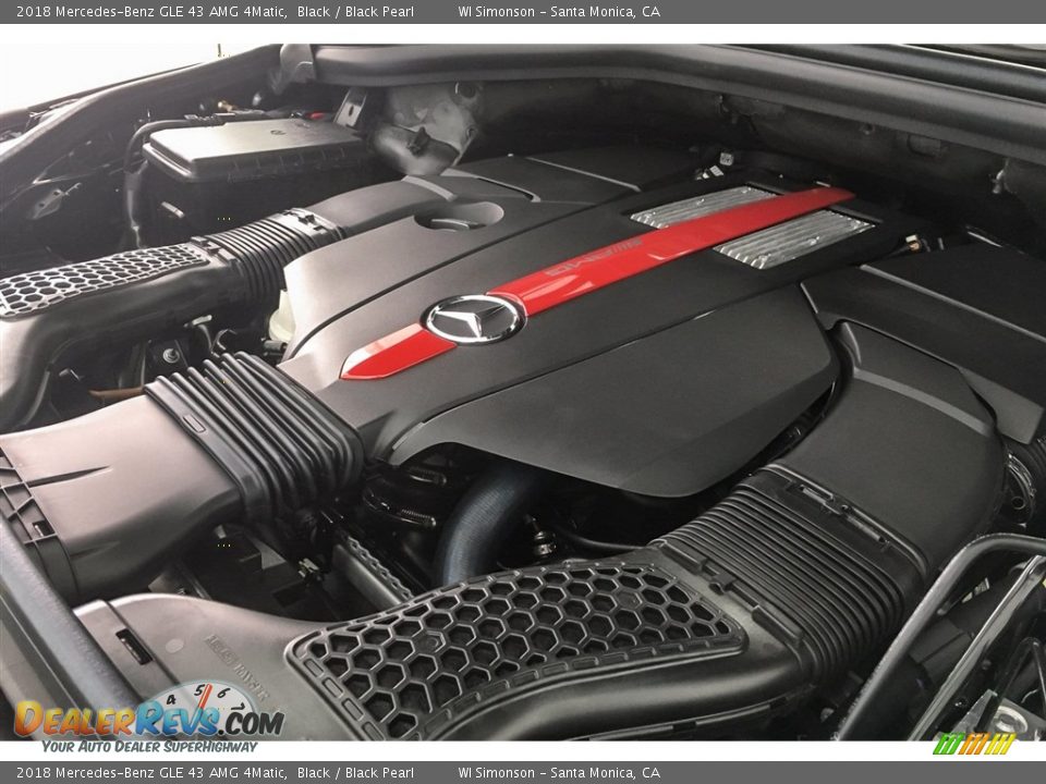 2018 Mercedes-Benz GLE 43 AMG 4Matic 3.0 Liter AMG DI biturbo DOHC 24-Valve VVT V6 Engine Photo #30