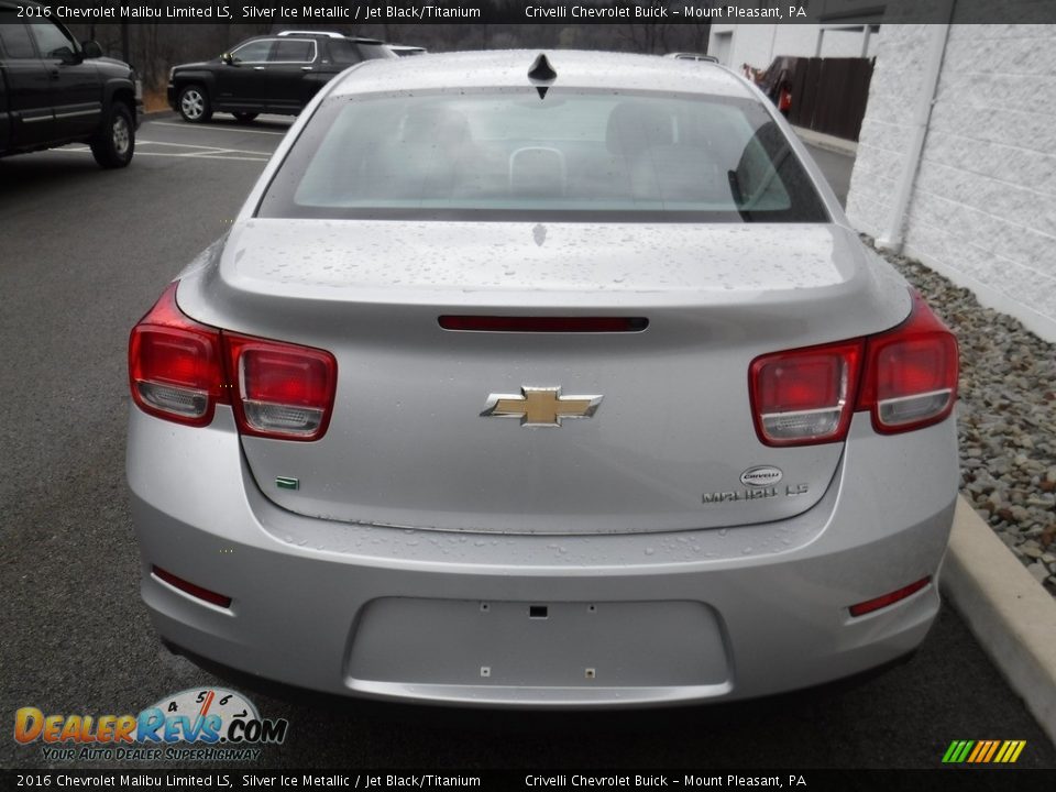 2016 Chevrolet Malibu Limited LS Silver Ice Metallic / Jet Black/Titanium Photo #8