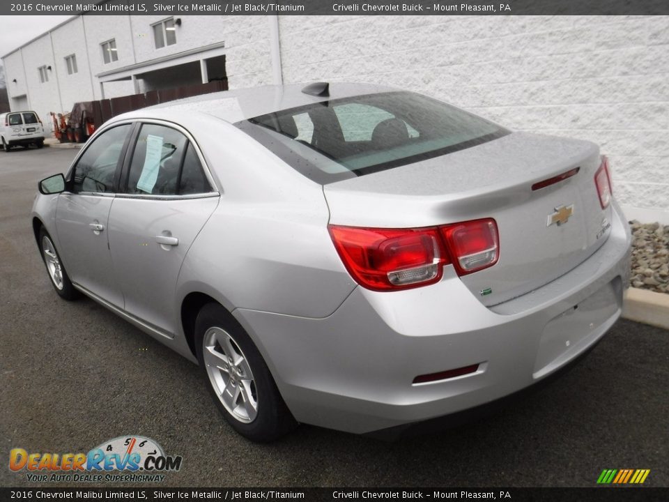 2016 Chevrolet Malibu Limited LS Silver Ice Metallic / Jet Black/Titanium Photo #9