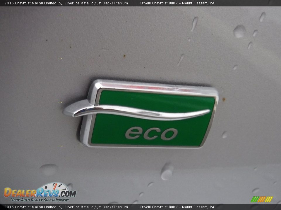 2016 Chevrolet Malibu Limited LS Silver Ice Metallic / Jet Black/Titanium Photo #10