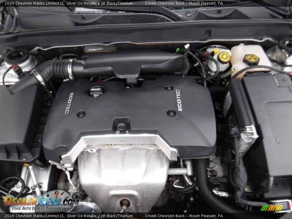 2016 Chevrolet Malibu Limited LS Silver Ice Metallic / Jet Black/Titanium Photo #11