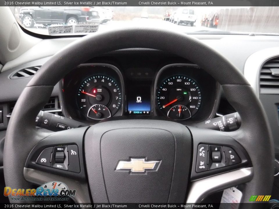 2016 Chevrolet Malibu Limited LS Silver Ice Metallic / Jet Black/Titanium Photo #18