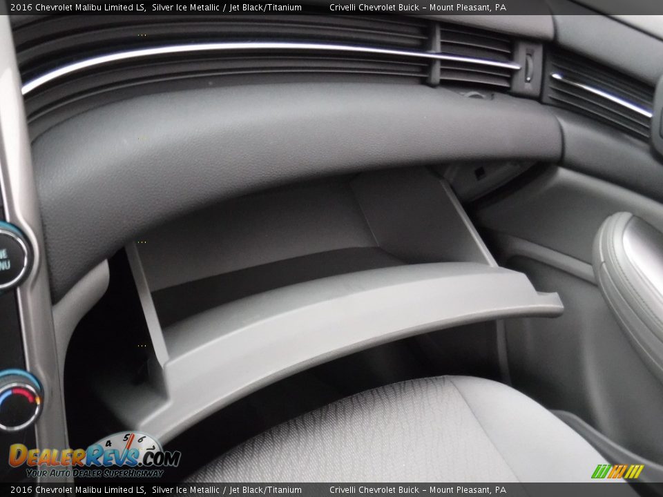 2016 Chevrolet Malibu Limited LS Silver Ice Metallic / Jet Black/Titanium Photo #22