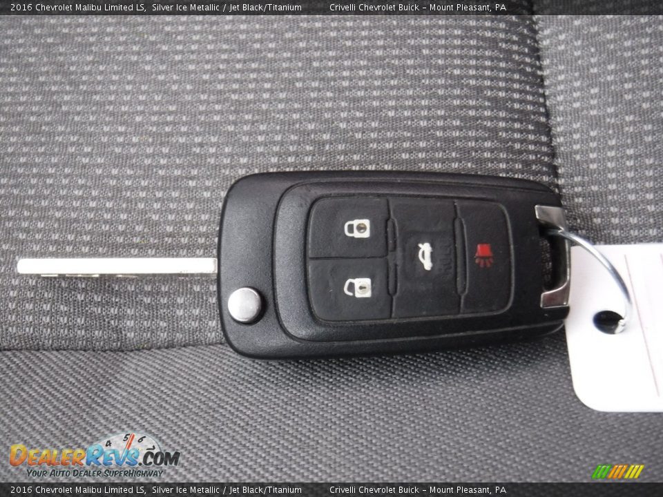 2016 Chevrolet Malibu Limited LS Silver Ice Metallic / Jet Black/Titanium Photo #25