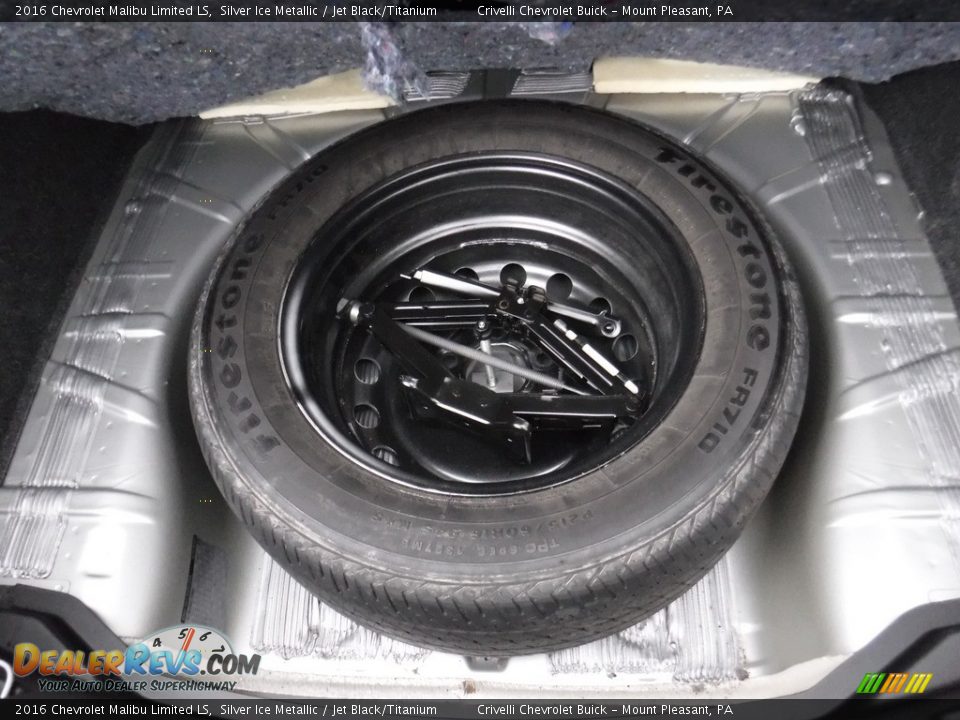 2016 Chevrolet Malibu Limited LS Silver Ice Metallic / Jet Black/Titanium Photo #30