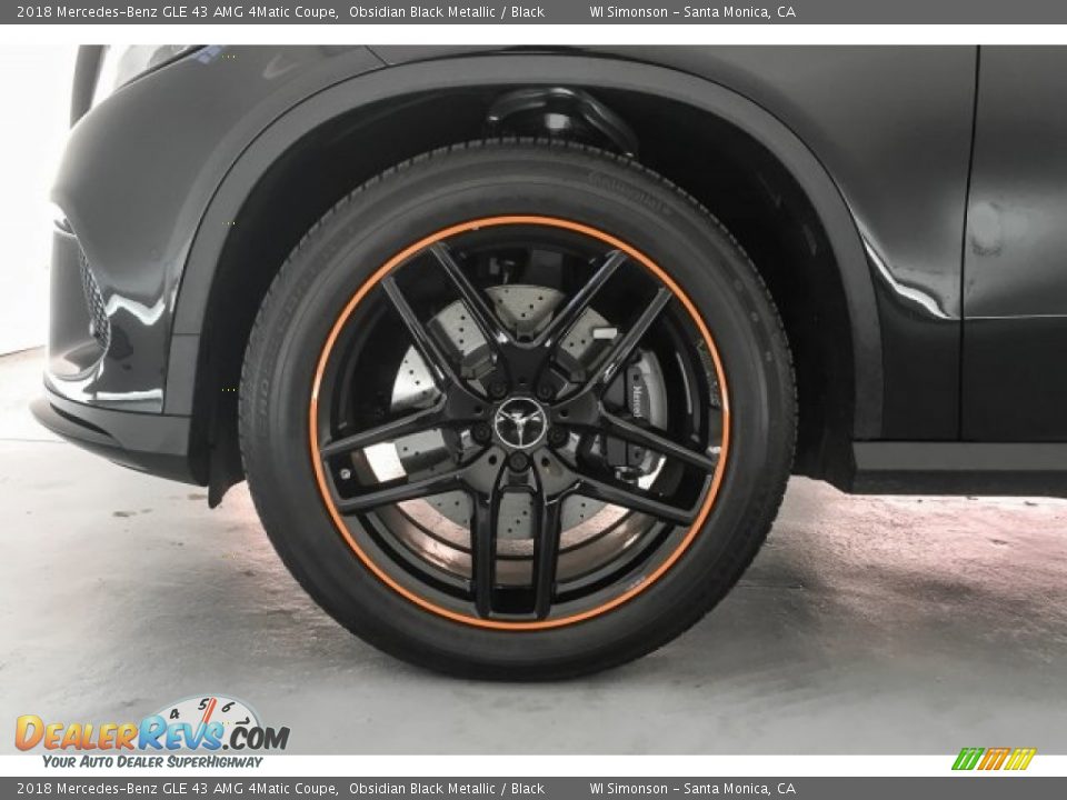 2018 Mercedes-Benz GLE 43 AMG 4Matic Coupe Wheel Photo #8