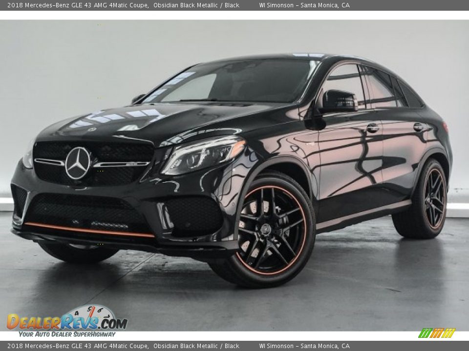 Front 3/4 View of 2018 Mercedes-Benz GLE 43 AMG 4Matic Coupe Photo #14