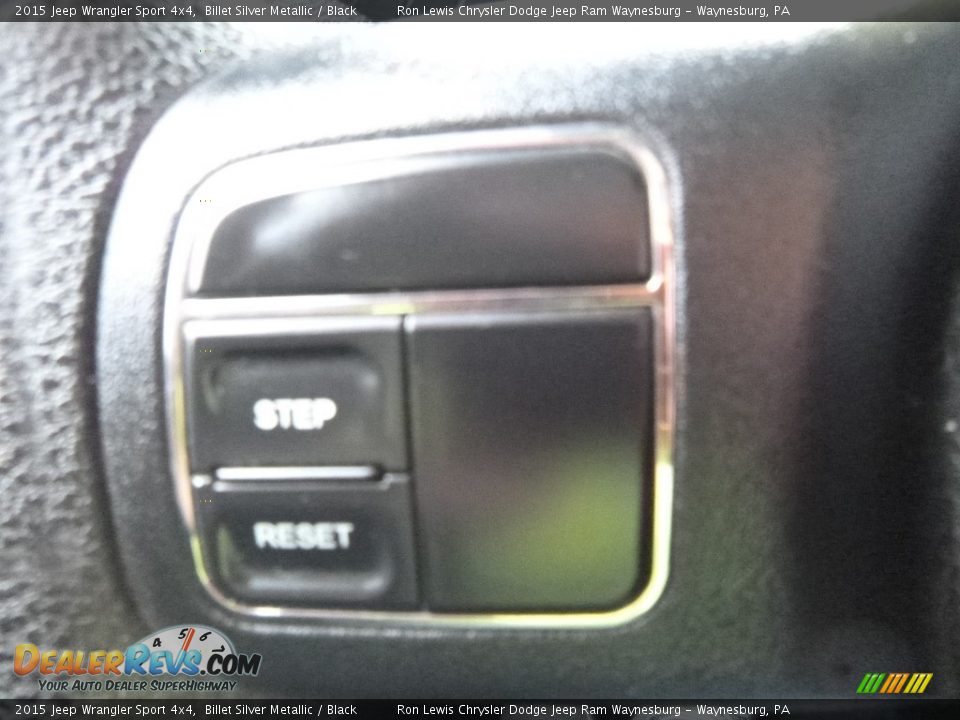 2015 Jeep Wrangler Sport 4x4 Billet Silver Metallic / Black Photo #19