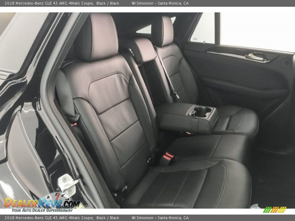 2018 Mercedes-Benz GLE 43 AMG 4Matic Coupe Black / Black Photo #13