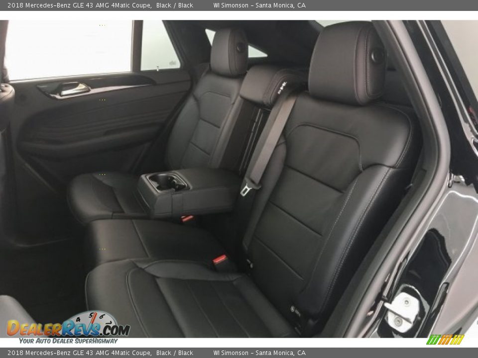 2018 Mercedes-Benz GLE 43 AMG 4Matic Coupe Black / Black Photo #16