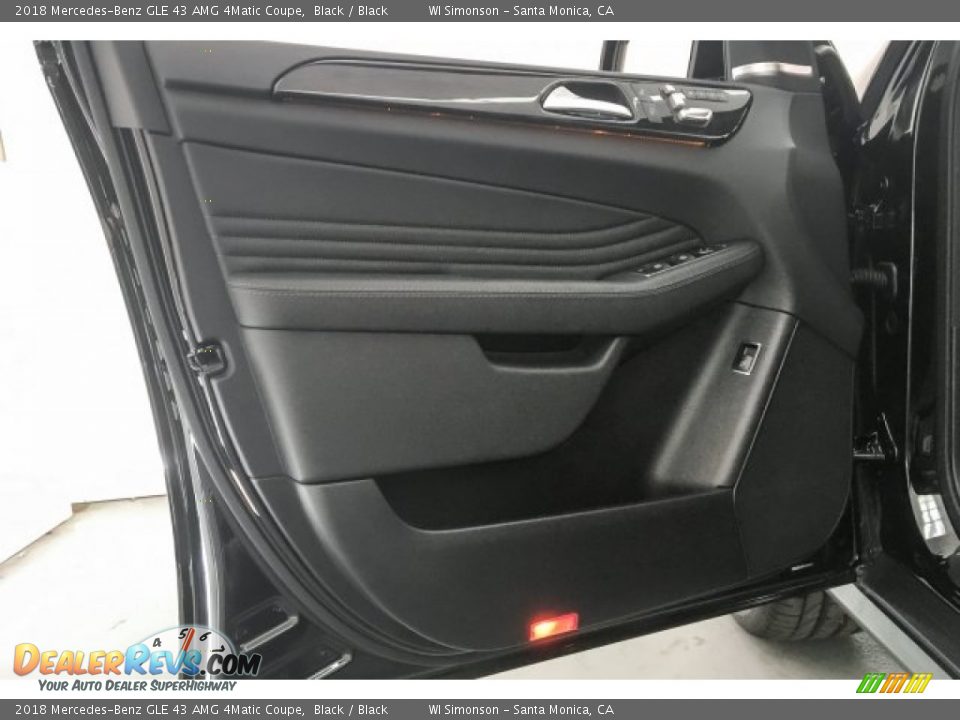 2018 Mercedes-Benz GLE 43 AMG 4Matic Coupe Black / Black Photo #24
