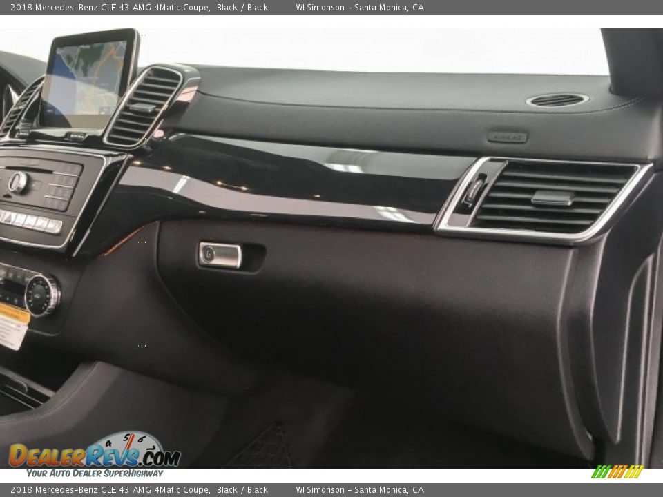 2018 Mercedes-Benz GLE 43 AMG 4Matic Coupe Black / Black Photo #27