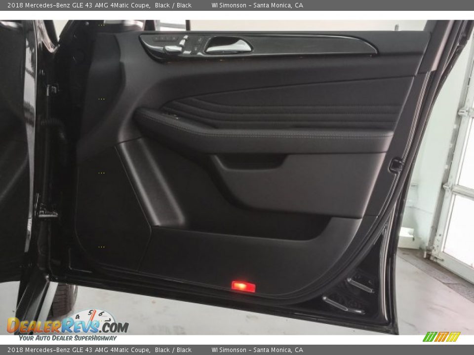 2018 Mercedes-Benz GLE 43 AMG 4Matic Coupe Black / Black Photo #30