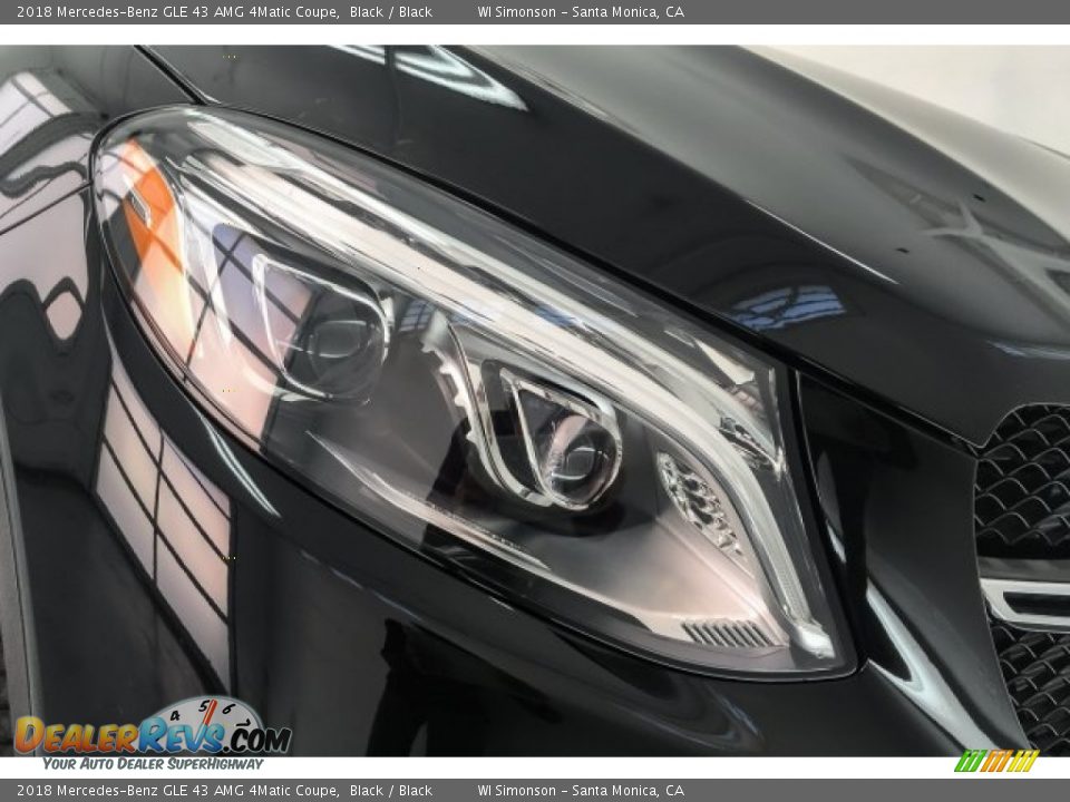 2018 Mercedes-Benz GLE 43 AMG 4Matic Coupe Black / Black Photo #32