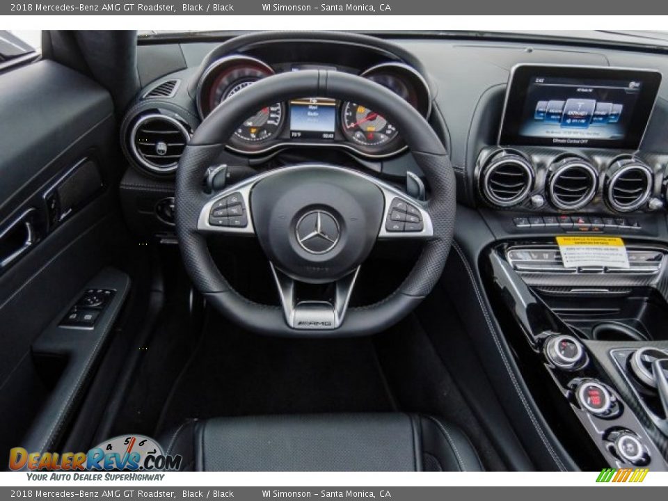 2018 Mercedes-Benz AMG GT Roadster Steering Wheel Photo #4