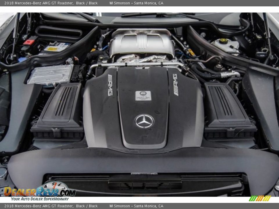 2018 Mercedes-Benz AMG GT Roadster 4.0 Liter AMG Twin-Turbocharged DOHC 32-Valve VVT V8 Engine Photo #8