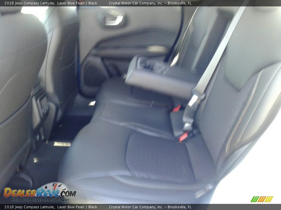 2018 Jeep Compass Latitude Laser Blue Pearl / Black Photo #10