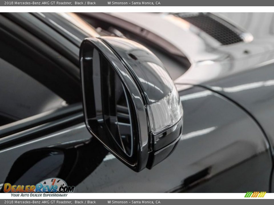 2018 Mercedes-Benz AMG GT Roadster Black / Black Photo #13