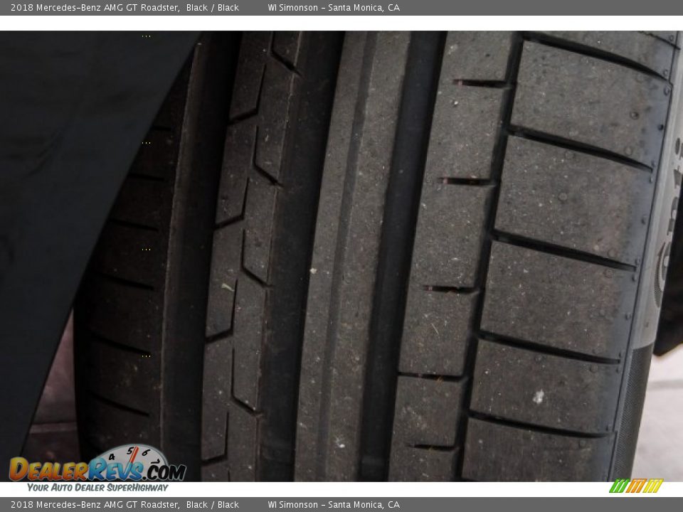 2018 Mercedes-Benz AMG GT Roadster Black / Black Photo #14