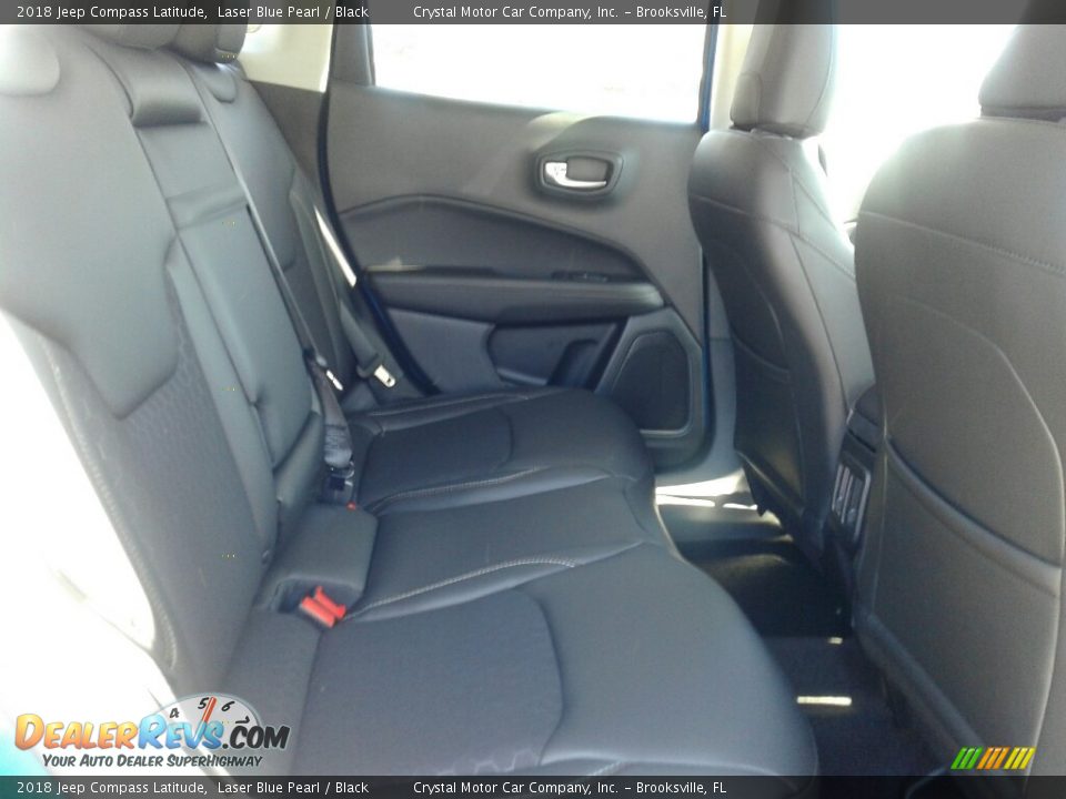 2018 Jeep Compass Latitude Laser Blue Pearl / Black Photo #11