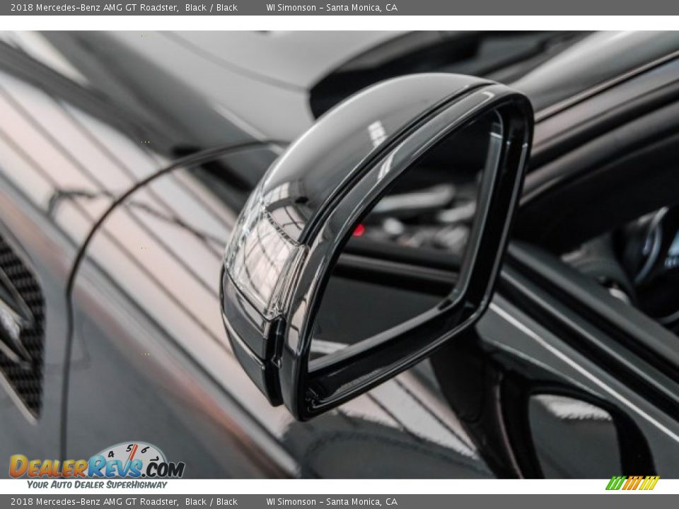 2018 Mercedes-Benz AMG GT Roadster Black / Black Photo #15