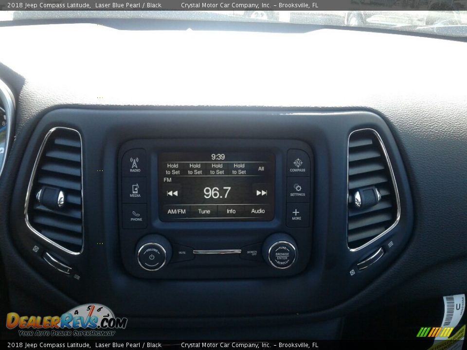 2018 Jeep Compass Latitude Laser Blue Pearl / Black Photo #15