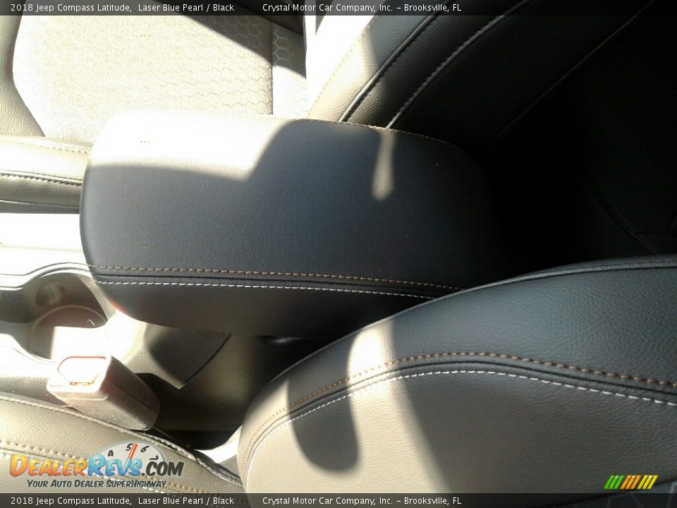 2018 Jeep Compass Latitude Laser Blue Pearl / Black Photo #17