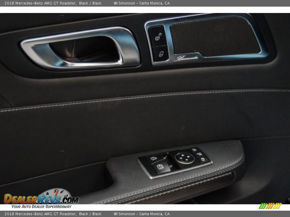 2018 Mercedes-Benz AMG GT Roadster Black / Black Photo #27