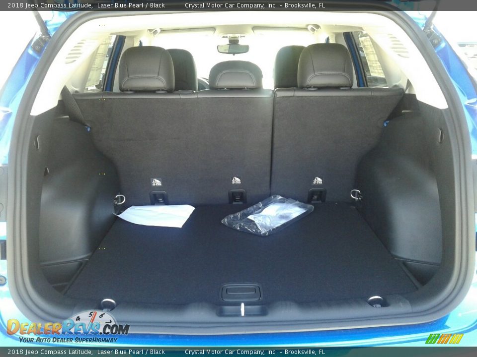 2018 Jeep Compass Latitude Laser Blue Pearl / Black Photo #18