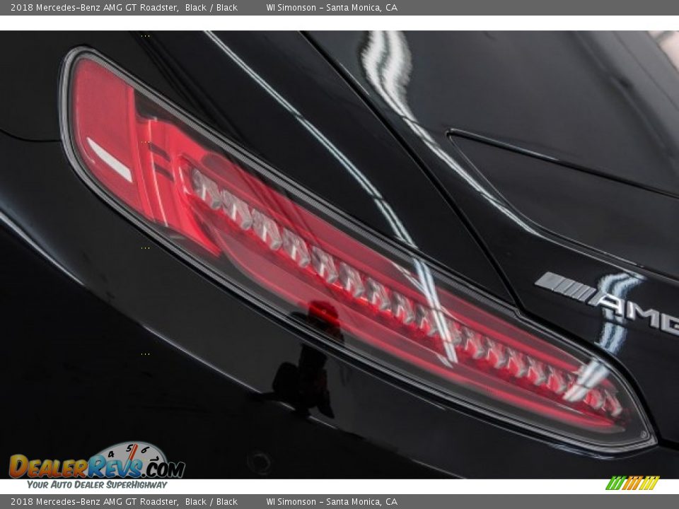 2018 Mercedes-Benz AMG GT Roadster Black / Black Photo #29