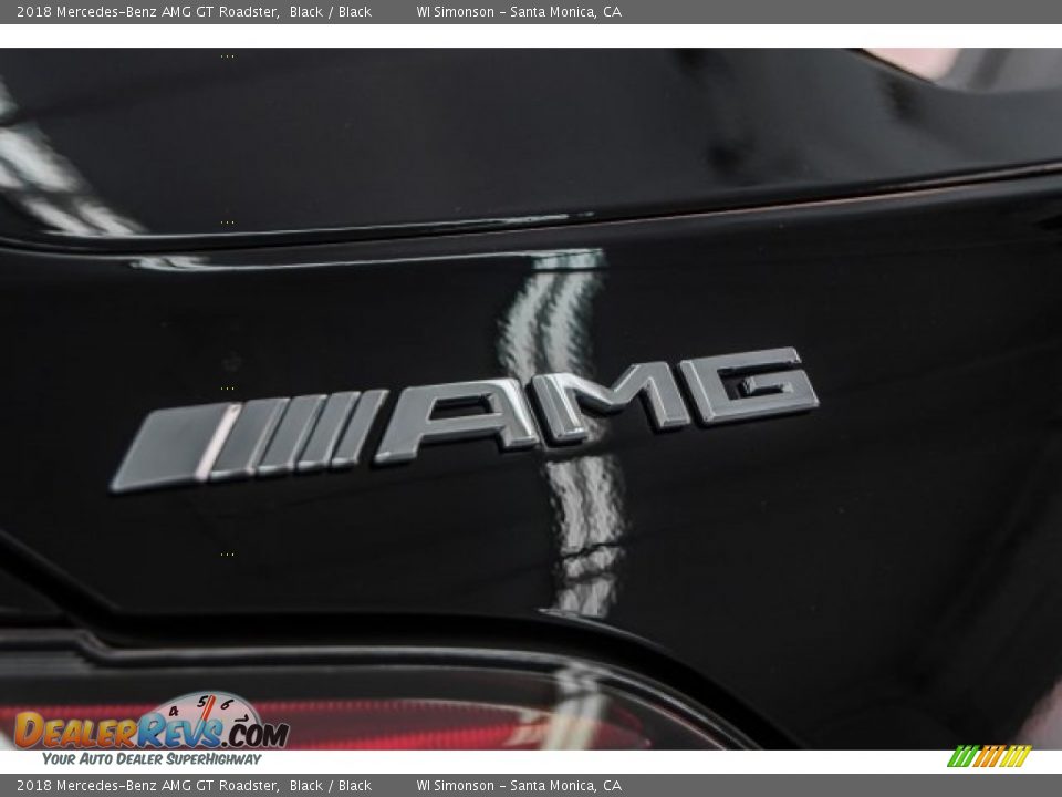 2018 Mercedes-Benz AMG GT Roadster Black / Black Photo #30
