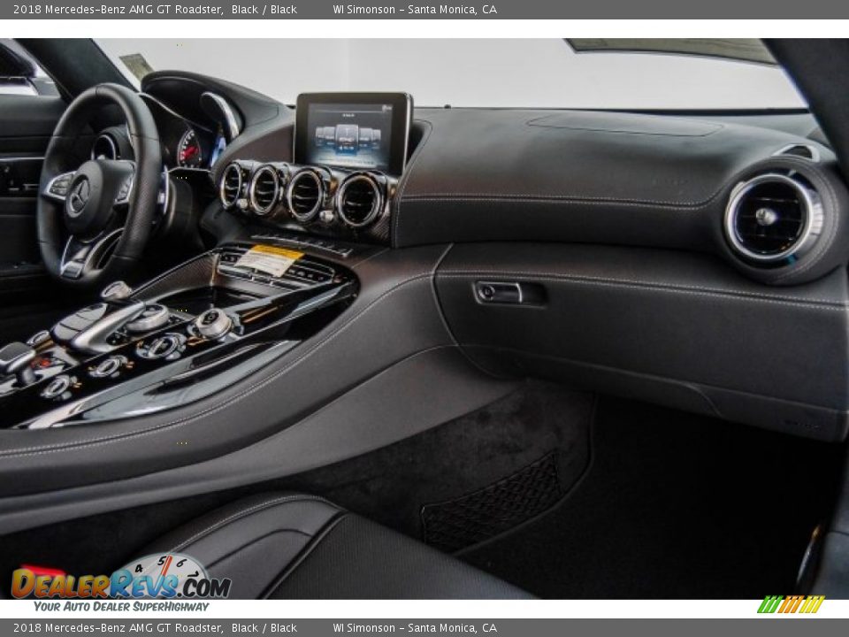 2018 Mercedes-Benz AMG GT Roadster Black / Black Photo #32
