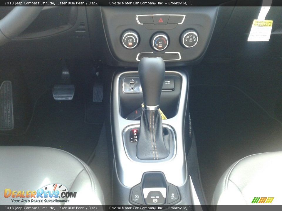 2018 Jeep Compass Latitude Laser Blue Pearl / Black Photo #20
