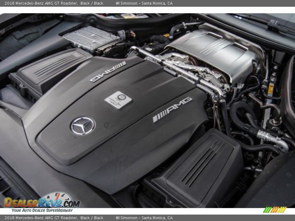 2018 Mercedes-Benz AMG GT Roadster 4.0 Liter AMG Twin-Turbocharged DOHC 32-Valve VVT V8 Engine Photo #36