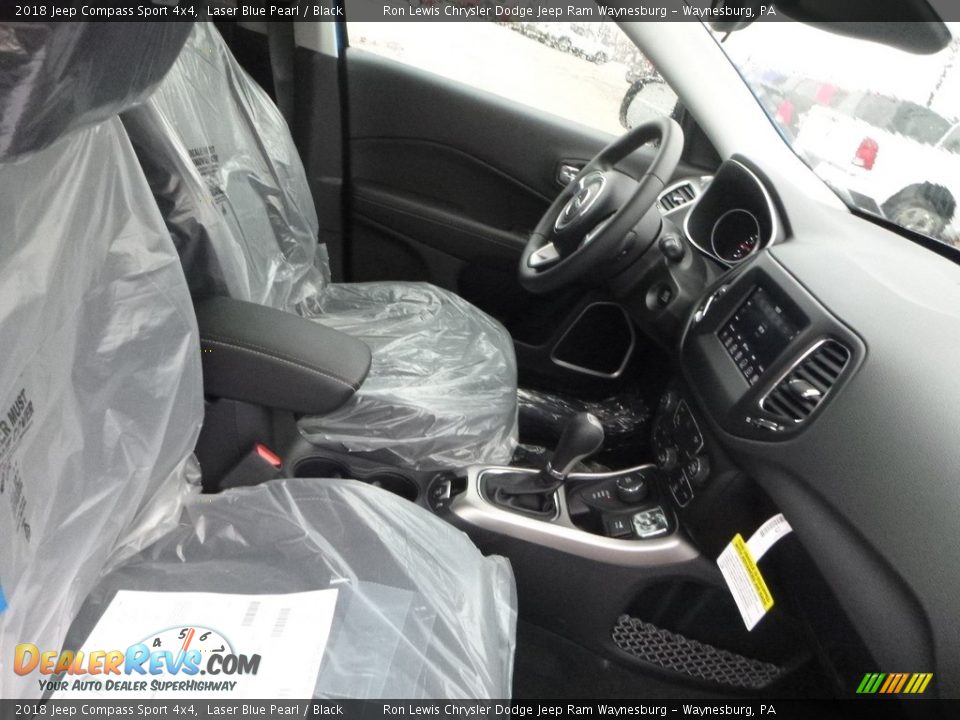 2018 Jeep Compass Sport 4x4 Laser Blue Pearl / Black Photo #10