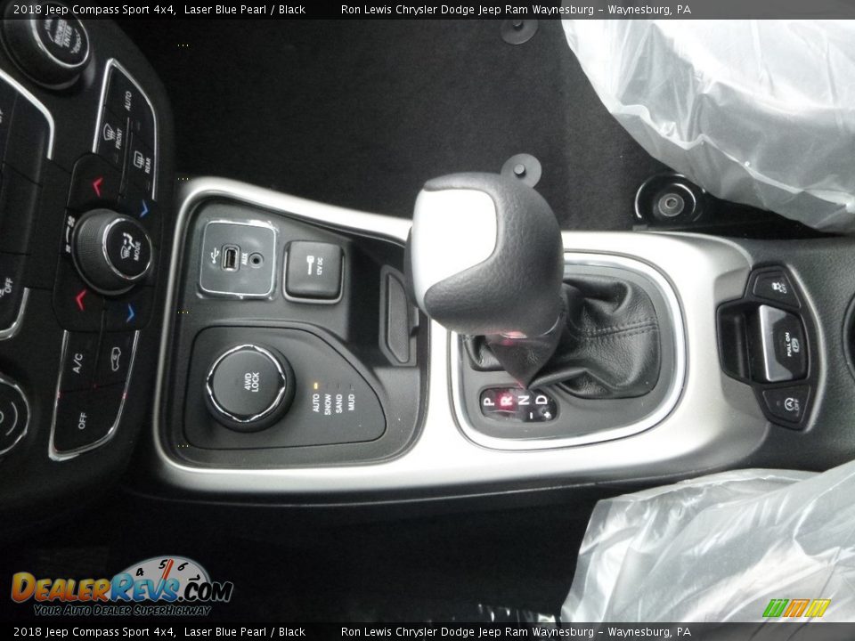 2018 Jeep Compass Sport 4x4 Laser Blue Pearl / Black Photo #20