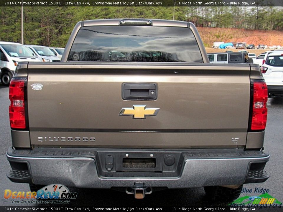 2014 Chevrolet Silverado 1500 LT Crew Cab 4x4 Brownstone Metallic / Jet Black/Dark Ash Photo #10