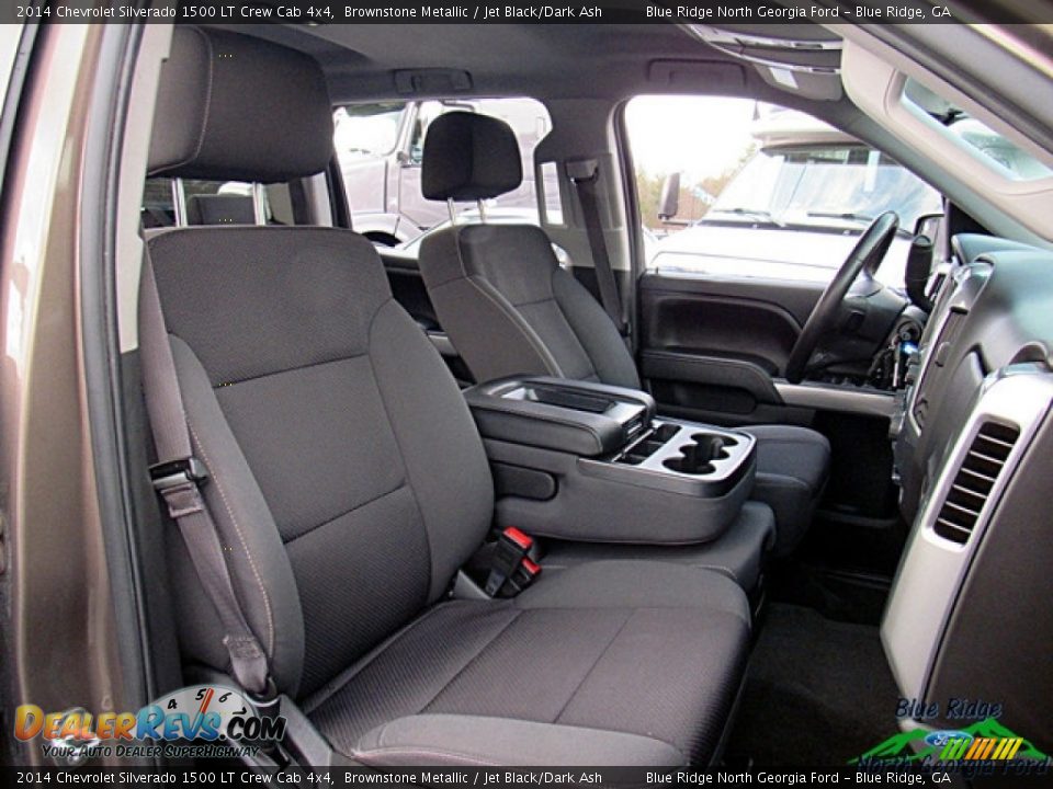 2014 Chevrolet Silverado 1500 LT Crew Cab 4x4 Brownstone Metallic / Jet Black/Dark Ash Photo #12