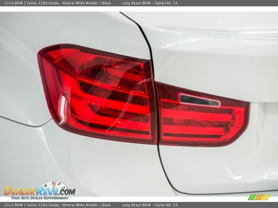 2014 BMW 3 Series 328d Sedan Mineral White Metallic / Black Photo #20