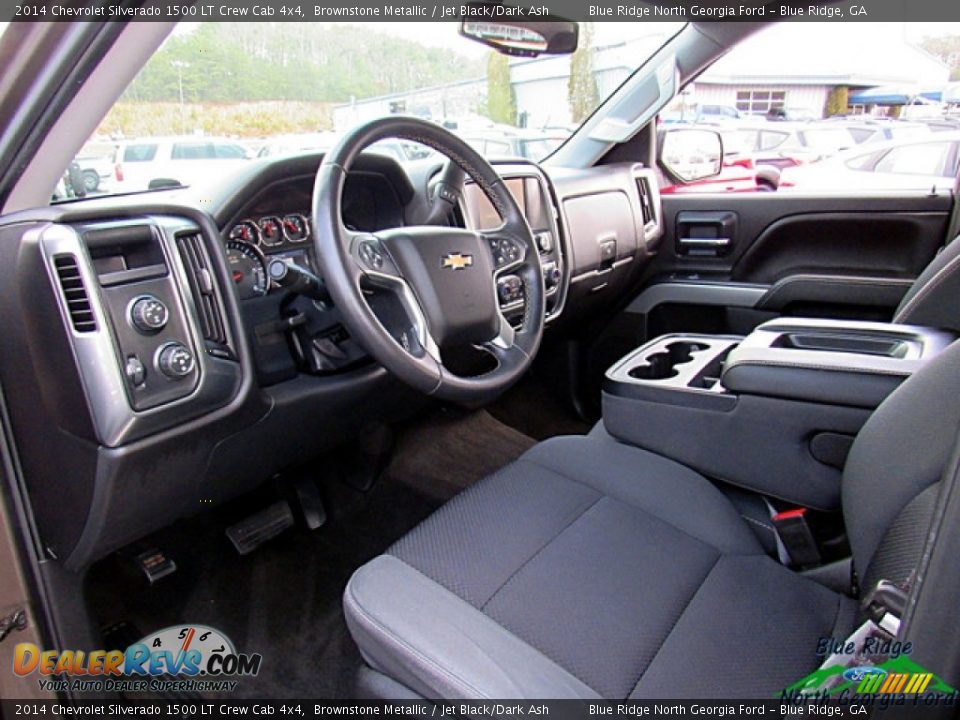 2014 Chevrolet Silverado 1500 LT Crew Cab 4x4 Brownstone Metallic / Jet Black/Dark Ash Photo #28