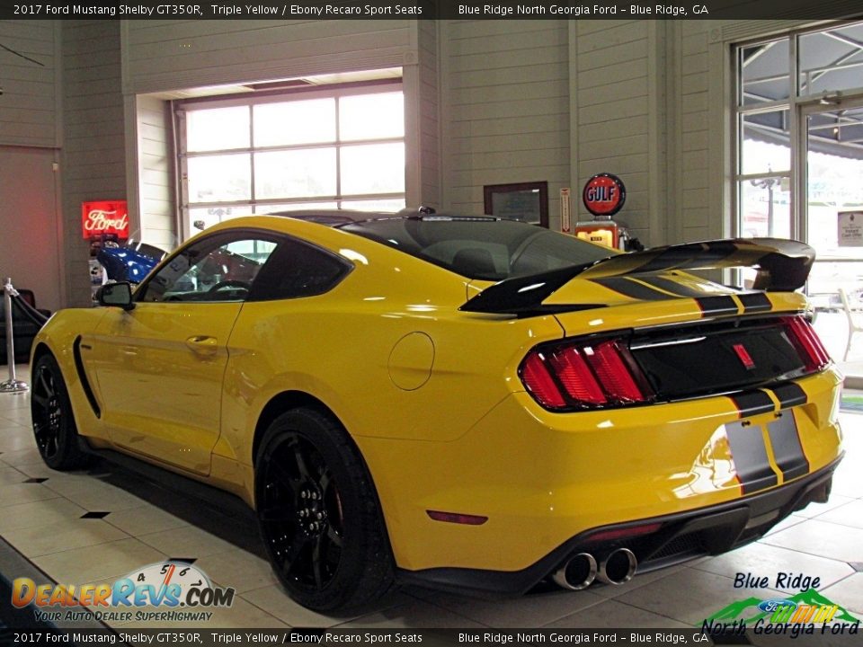 2017 Ford Mustang Shelby GT350R Triple Yellow / Ebony Recaro Sport Seats Photo #4