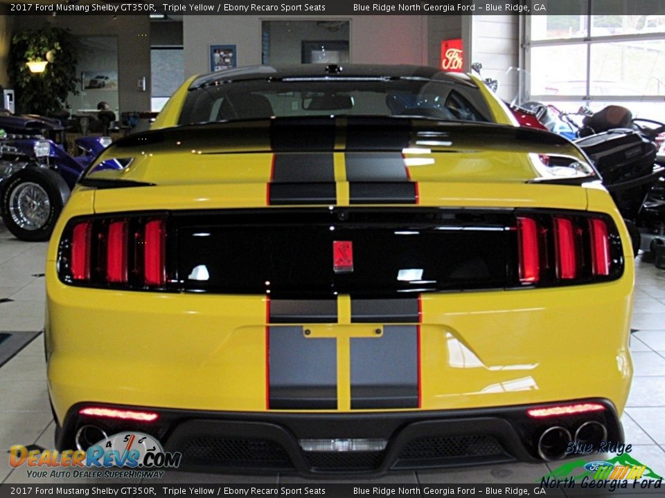2017 Ford Mustang Shelby GT350R Triple Yellow / Ebony Recaro Sport Seats Photo #5