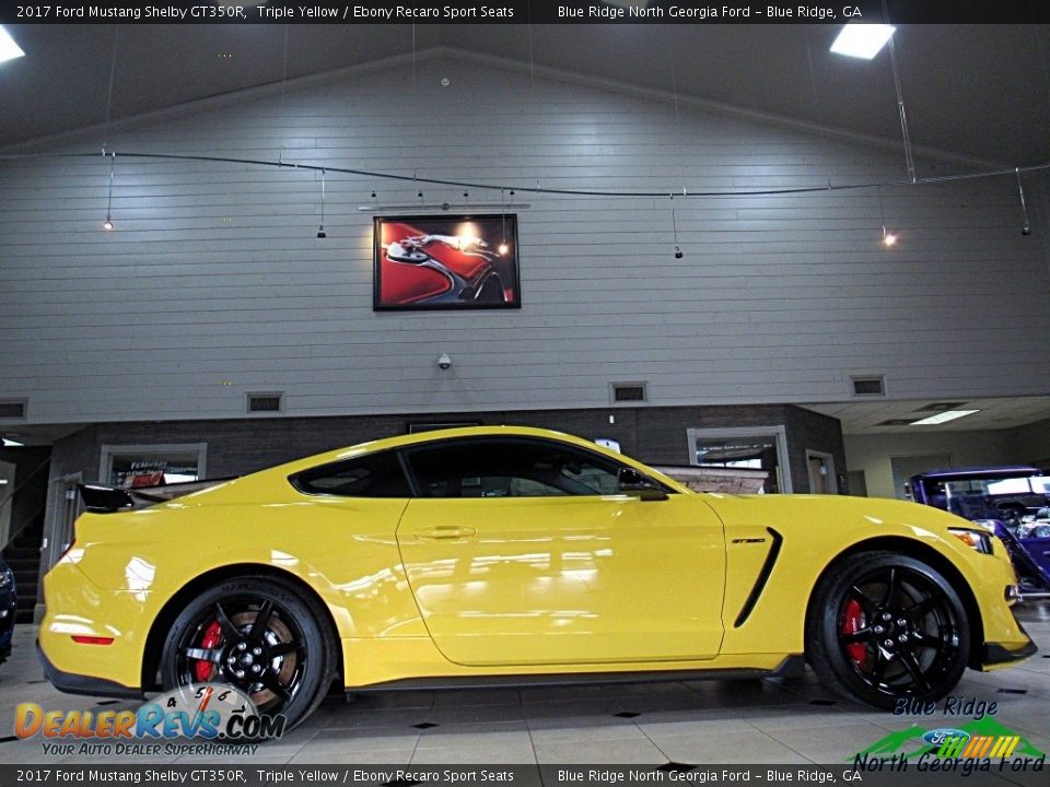 2017 Ford Mustang Shelby GT350R Triple Yellow / Ebony Recaro Sport Seats Photo #7