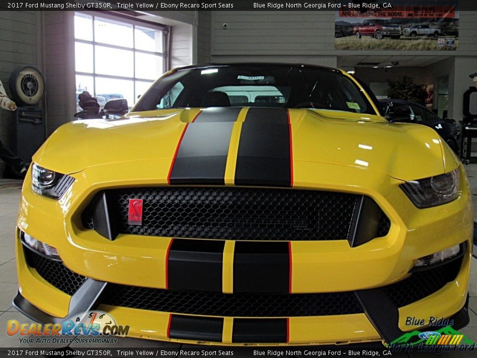 2017 Ford Mustang Shelby GT350R Triple Yellow / Ebony Recaro Sport Seats Photo #9